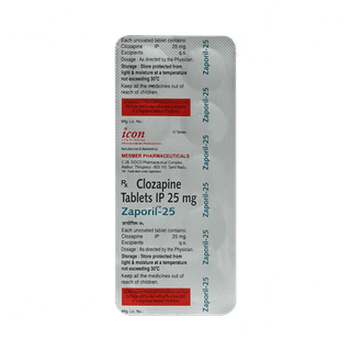 Zaporil 25 MG Tablet 10