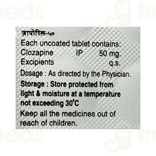 Zaporil 50 MG Tablet 10