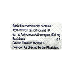 Zarocin 500 Tablet 3