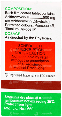 Zathrin 500 Tablet 5