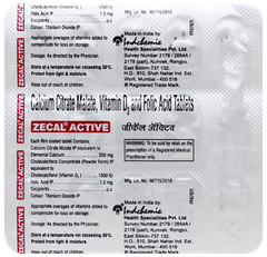 Zecal Active Tablet 15