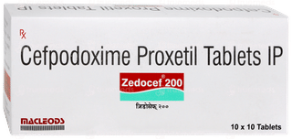 Zedocef 200 Tablet 10
