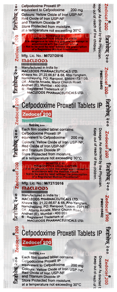 Zedocef 200 Tablet 10