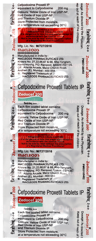 Zedocef 200 Tablet 10