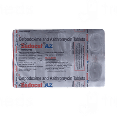 Zedocef Az 200/250 MG Tablet 10