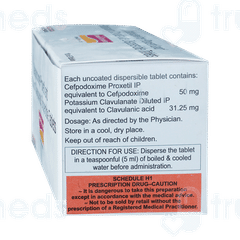 Zedocef Cv 50 Dt Tablet 6