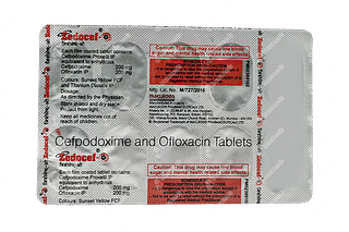 Zedocef O 200/200 MG Tablet 10