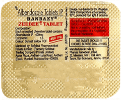 Zeebee Chewable Tablet 1