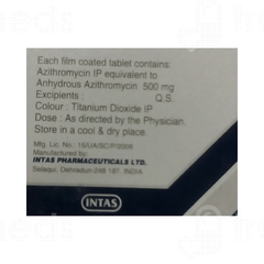 Zeethrom 500 Tablet 3