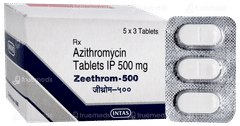 Zeethrom 500 Tablet 3 Zeethrom 500 Tablet 3