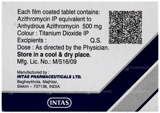 Zeethrom 500 Tablet 3