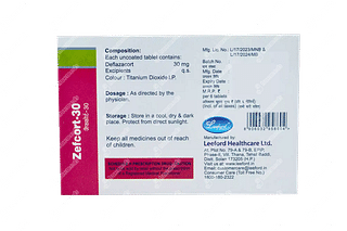 Zefcort 30 MG Tablet 6