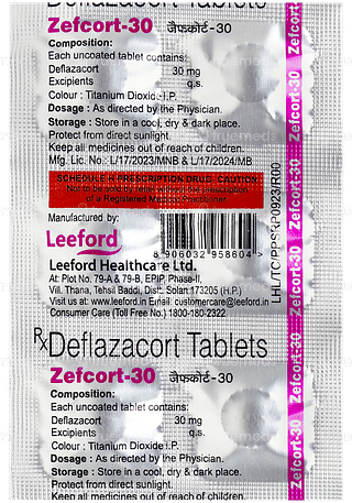 Zefcort 30 Tablet 6