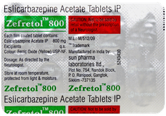 Zefretol 800 Tablet 10 Zefretol 800 Tablet 10