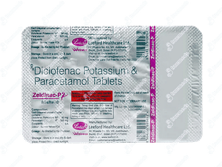 Zeldinac P 50/325 MG Tablet 10