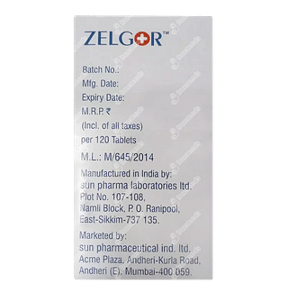 Zelgor 250 MG Tablet 120