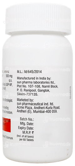 Zelgor 500Mg Tablet 60
