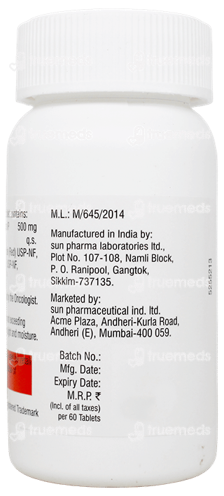 Zelgor 500Mg Tablet 60