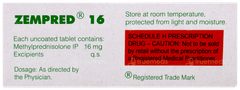 Zempred 16 Tablet 10 Zempred 16 Tablet 10