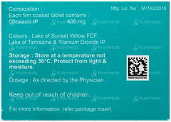 Zenflox 400 Tablet 10