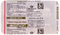 Zenflox 100 Dt Tablet 10
