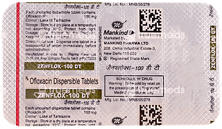 Zenflox 100 Dt Tablet 10