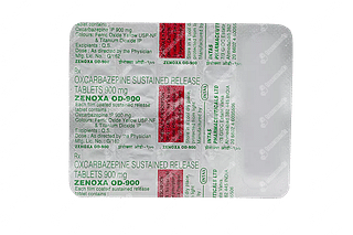 Zenoxa Od 900 MG Tablet Sr 10