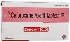 Zenoxim 500 Tablet 10 Zenoxim 500 Tablet 10
