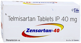 Zensartan 40 Tablet 10