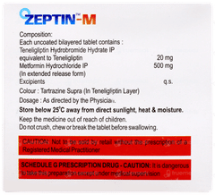 Zeptin M Tablet 10 Zeptin M Tablet 10