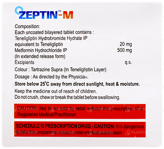 Zeptin M Tablet 10