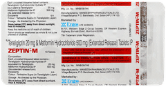 Zeptin M Tablet 10 Zeptin M Tablet 10