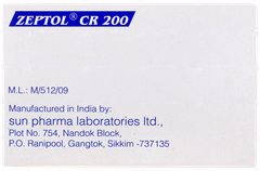 Zeptol Cr 200 Tablet 10 Zeptol Cr 200 Tablet 10