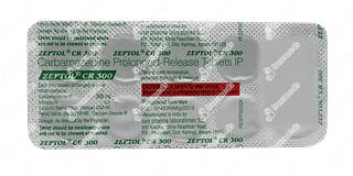 Zeptol Cr 300 MG Tablet Pr 10