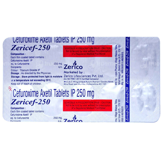 Zericef 250 Tablet 10