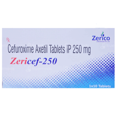 Zericef 250 Tablet 10