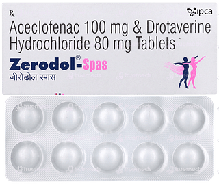 Zerodol Spas Tablet 10