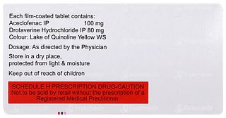 Zerodol Spas Tablet 10