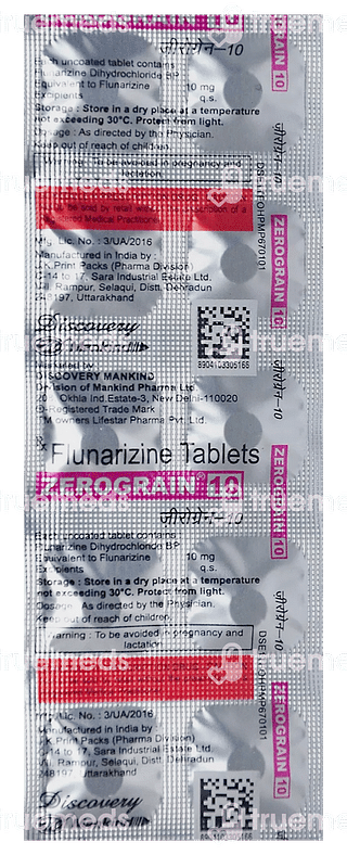 Zerograin 10 MG Tablet 10