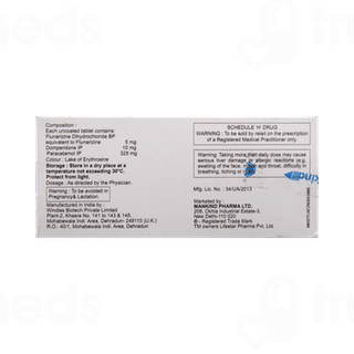 Zerograin Plus 10/5/325 MG Tablet 10