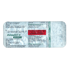 Zetaglim 4 Mg Tablet 10