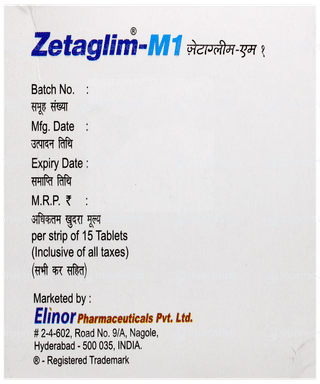 Zetaglim M1 Tablet 15
