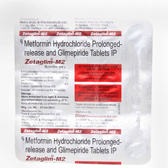 Zetaglim M2 Tablet 15 Zetaglim M2 Tablet 15