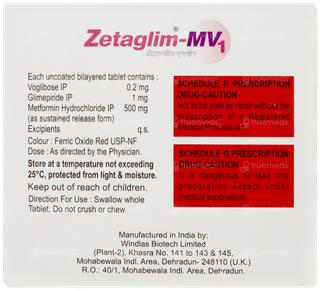 Zetaglim Mv1 Tablet 10