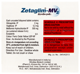 Zetaglim Mv2 Tablet 10