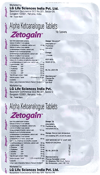 Zetogain Tablet 10