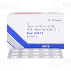Zevert Md 16 Tablet 15 Zevert Md 16 Tablet 15