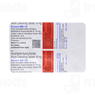 Zevert Md 16 Tablet 15