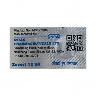 Zevert 12 Sr Tablet 14