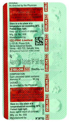 Ziblok 50 Tablet 14 Ziblok 50 Tablet 14